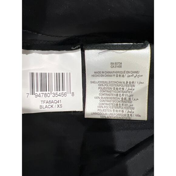 BCBGMAXAZRIA Black Beaded Strapless Cocktail Mini Dress Women's Size XS PROM - Picture 11 of 12